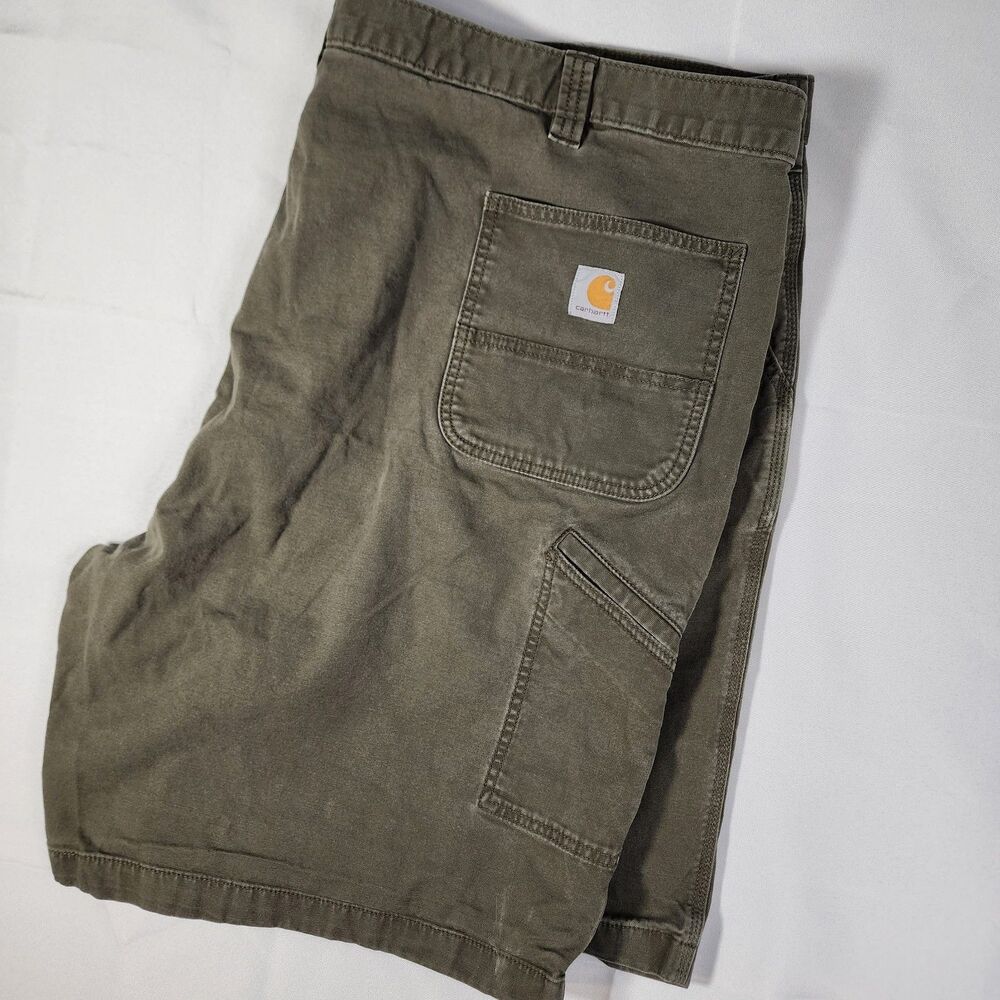 Carhartt Mens 52 Relaxed Fit 10" Rigby Rugged Flex Dungaree Workwear Shorts